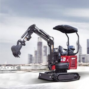 Controle Hidráulico da Mini Escavadora Autopropelida Rhinoceros 15hp