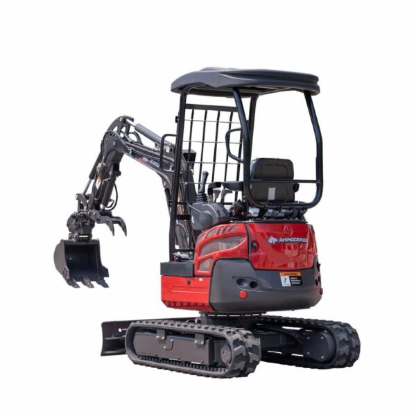 Miniescavadora Autopropelida Rhinoceros 18hp Com Controle Hidráulico - Image 4