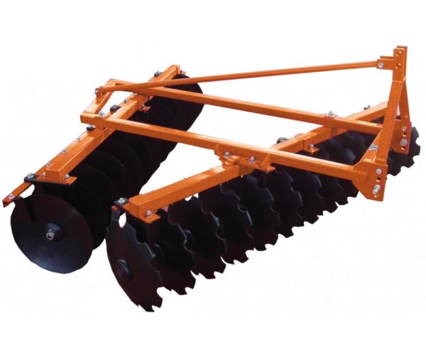 GRELHAS DE DISCOS SUSPENSAS EM V 140-220 CM.