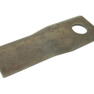 Faca - Faca torcida - 120 x 48x4mm - Orifício Ø18.5mm - Dt. - para Vicon, Fella, Lely, Pottinger, Kuhn, New Holland