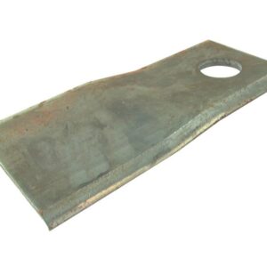 Faca - Faca torcida - 120 x 48x4mm - Orifício Ø18.5mm - Esq. - para Vicon, Fella, Lely, Pottinger, Kuhn, New Holland