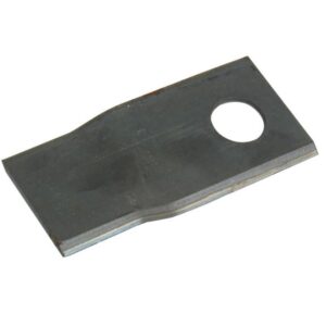 Faca - Twisted blade, bottom edge sharp & parallel - 100 x 48x3mm - Orifício Ø19mm - Dt. - para Claas, Pottinger