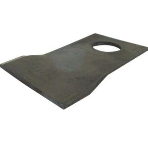 Faca - Twisted blade, bottom edge sharp & parallel - 94 x 48x3mm - Orifício Ø19mm - Esq. - para PZ, Krone, Vicon, Kuhn