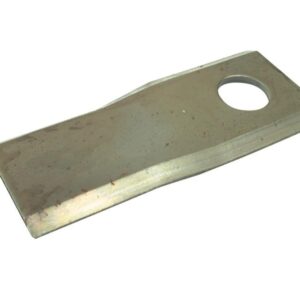 Faca - Twisted blade, top edge sharp - 107 x 45x4mm - Orifício Ø18.25mm - Dt. - para Kuhn, Fort, John Deere, New Holland