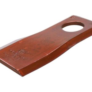 Faca - Twisted blade, top edge sharp - 107 x 45x4mm - Orifício Ø21mm - Esq. - para Bellon