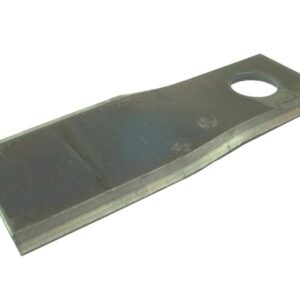 Faca - Twisted blade, top edge sharp - 122 x 45x4mm - Orifício Ø18.25mm - Esq. - para Kuhn, Claas, New Holland, John Deere