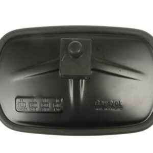 Espelho - Rectangular, plano, 255 x 153mm, Esq./Dt.