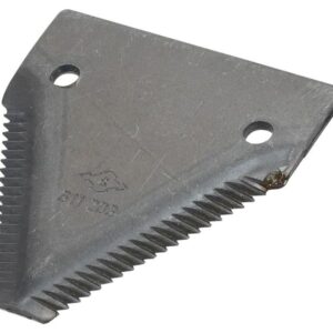 Faca - Serrilha por cima - 83x76x2.75mm - Orifício Ø6.5mm - Centros de orifícios em 51mm - paraClaas