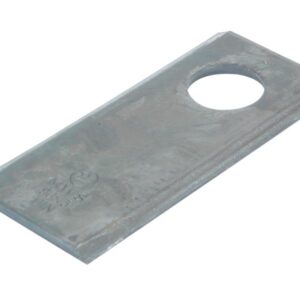 Faca - Faca plana - 90 x 40x3mm - Orifício Ø19mm - Esq./Dt. - para Deutz-Fahr, Fella, Claas