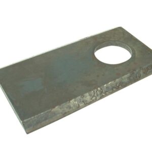 Faca - Faca plana - 94 x 50x4mm - Orifício Ø20.5mm - Esq./Dt. - para JF, Stoll