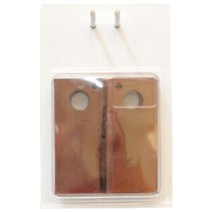 Faca - Faca torcida - 107 x 48x4mm - Orifício Ø18.5mm - Esq./Dt. - para Vicon