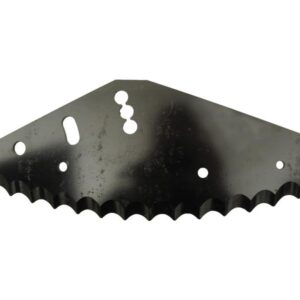 Lâmina de vagão alimentador 560mm x 194mm x 5mm para Mayer